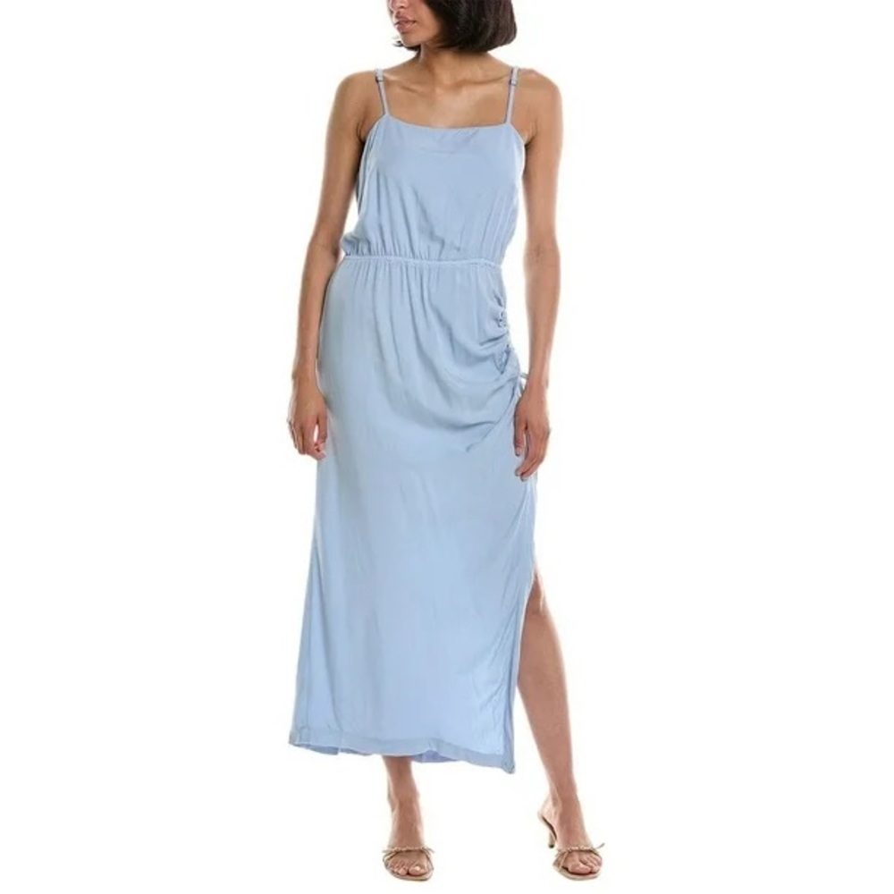 LA Made Ruched Side Maxi Dress